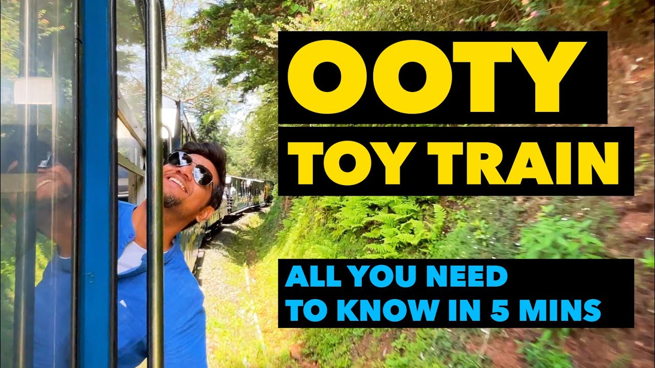 OOTY Toy Train  Complete Guide   Schedule Booking Cost Experience  Akshay Joshi Films