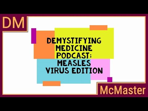 Demystifying Medicine Podcast Measles Virus Edition