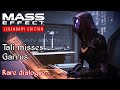 Mass effect 3  tali misses garrus  rare dialogue before priority earth