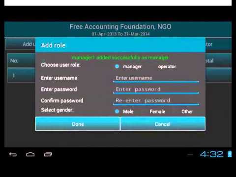 User Authentication and Role - English