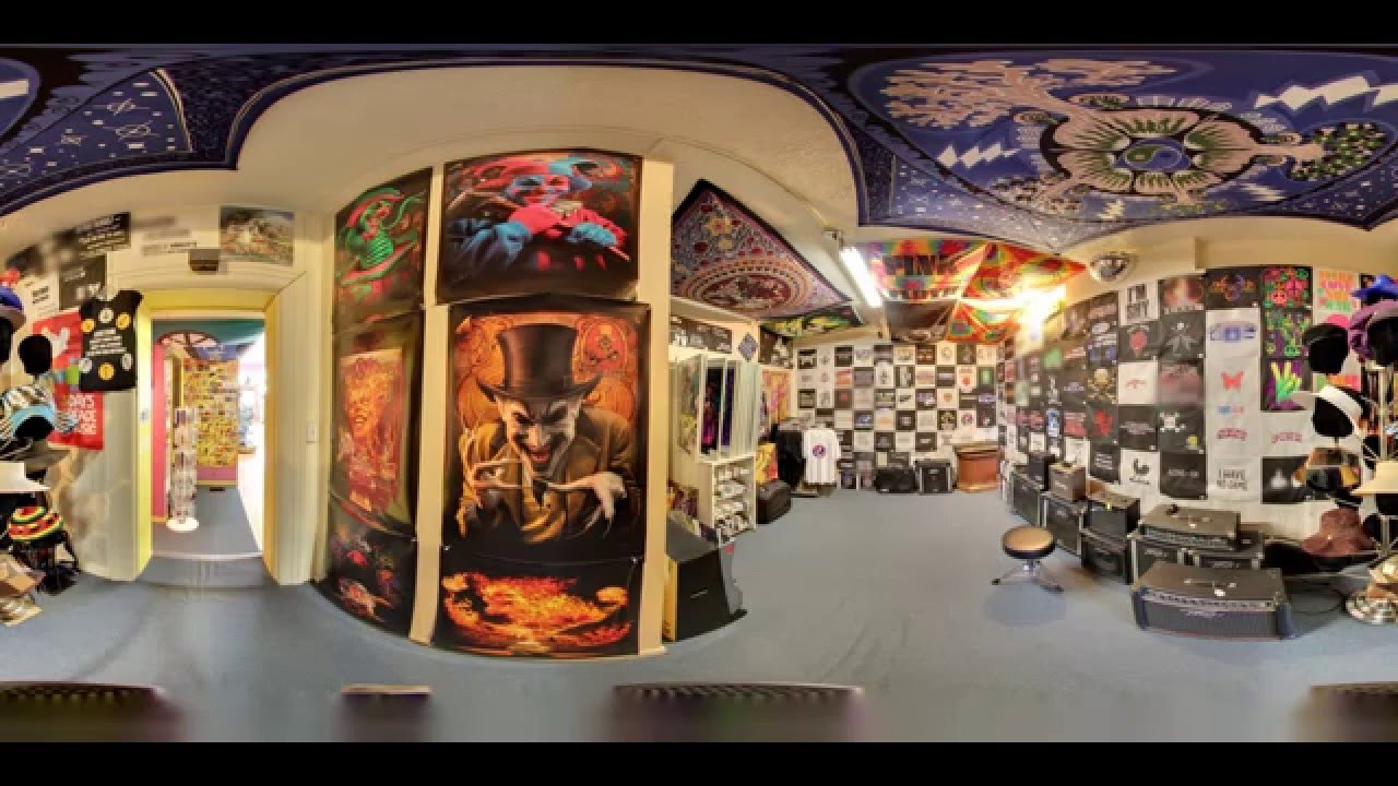 Hippie Hut Guitars and Things Circleville (360° virtual tour) YouTube