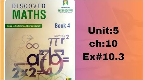 Discover Maths-4 unit:5 ch#10 Exercise#10.3 Time