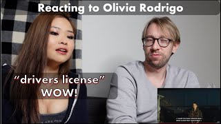 Reacting to Olivia Rodrigo "drivers license" MV