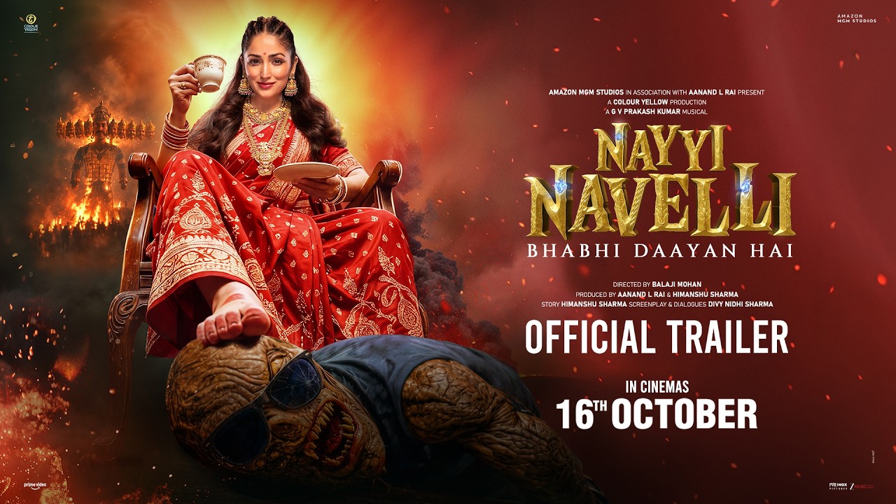 Nayyi Navelli:Official Trailer | Yami,Addinath,Balaji Mohan,Aanand L Rai,G.V.Prakash Kumar| 16th Oct