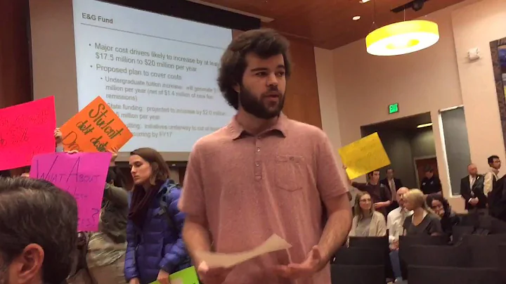 UO Students Walk Out Following Tuition Vote