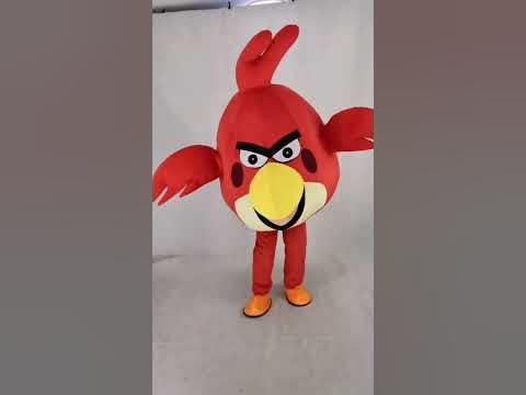 Hi! I make mascots, now meet Angry Birds Red Bird Blue Bird Yellow Bird