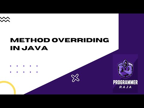 Method overriding (run time polymorphism ) in java programming || Tutorial #27