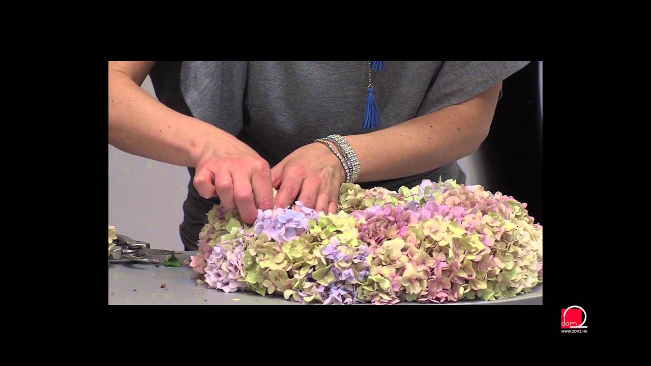 Osušite sami cvjetni aranžman