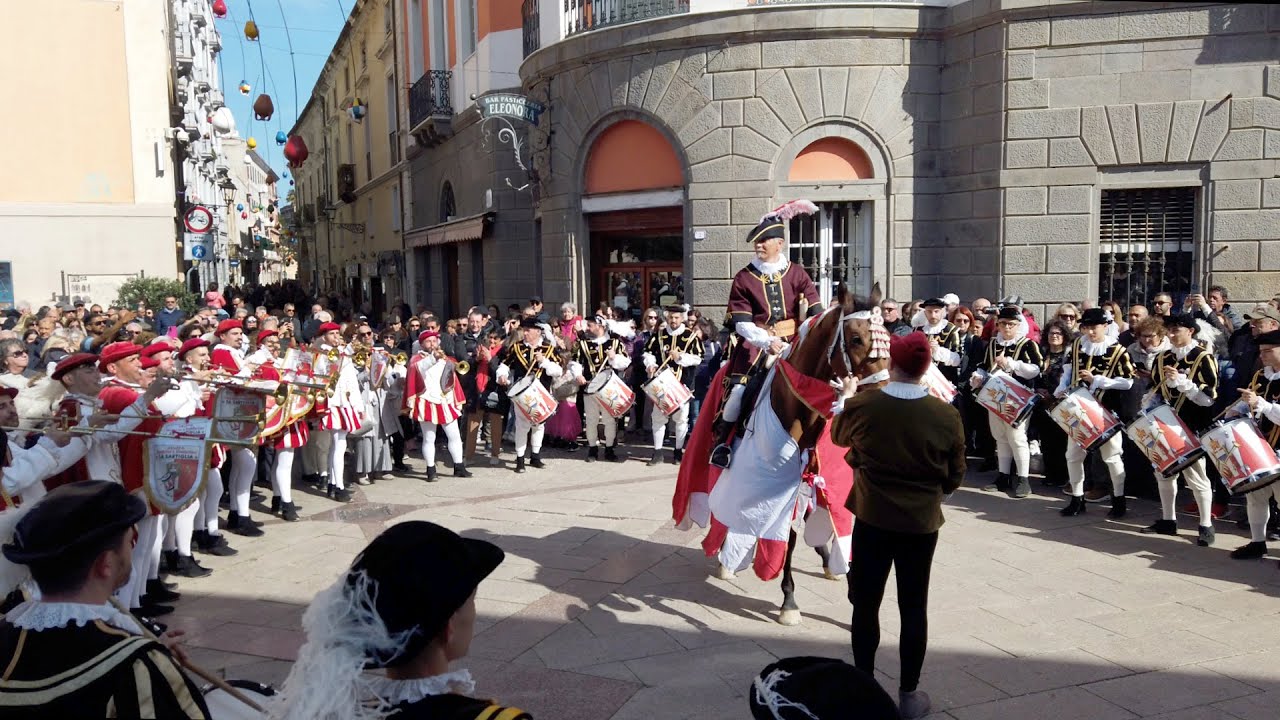 Oristano 2025 - La Sartiglia - Gruppo Tamburini e Trombettieri Sa Sartiglia