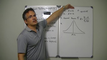 Ch10 How to do Hypothesis Testing Example 1