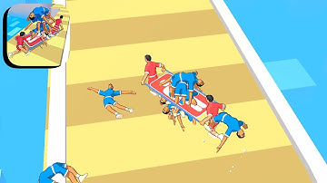 The Stretchers Run - All Levels Gameplay Android,ios (Levels 1-4)