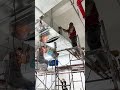 Workers Install Industrial Fire Rated Wraps 🛠️