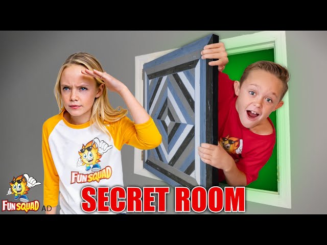 We Found A Secret Room In Our House! class=