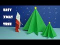 Easy Origami Christmas Tree - Paper Xmas tree - how to make