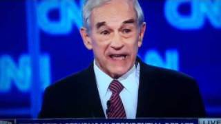 Ron Paul on Taxes & 16th Amendment CNN Debate 1/26/12