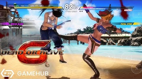 Gamehub 5.2.1 - Dead or Alive 6 (Windows) on Android Poco F6