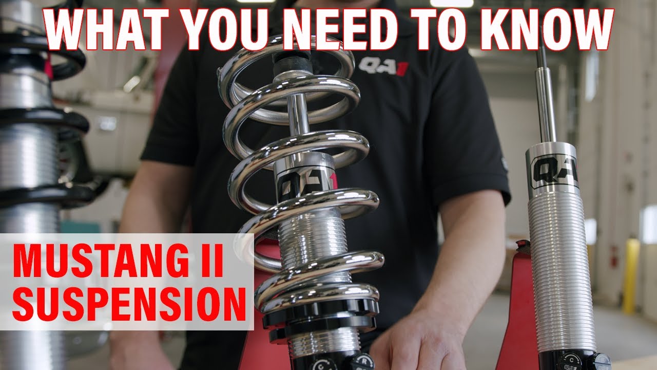 Mustang II Front Suspension Tips & Tricks QA1 Tech YouTube