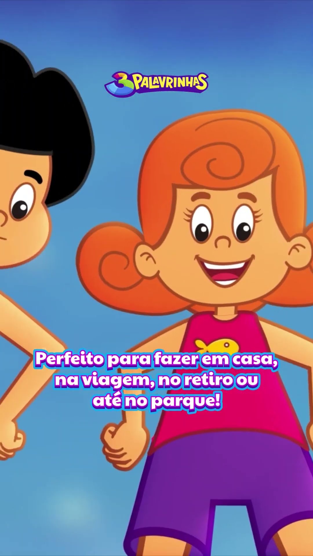 O 3 Palavrinhas preparou um caderno de atividades para fazer em família! Link na descrição!
