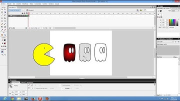 Como hacer animacion pacman en macromedia flash 8 facil y rapido