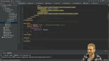 XVI. Routing in a VueJS Application. 20. Animating Route Transitions