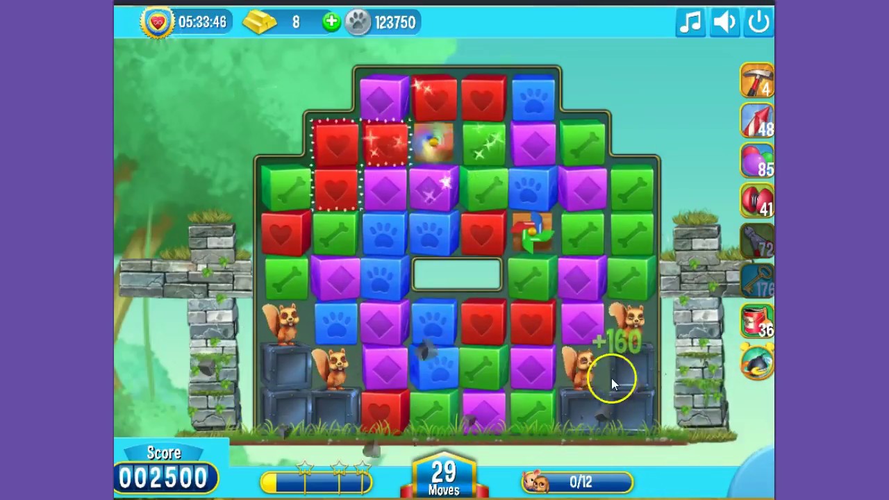 Pet Rescue Saga Island Level 9 (23rd-26th October/2017)