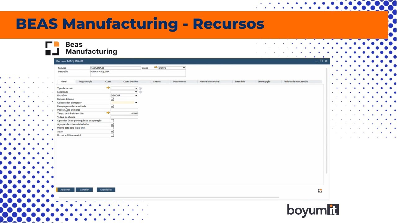 Addon - Beas Manufacturing - Boyum It - Recursos - Parte 1 - YouTube