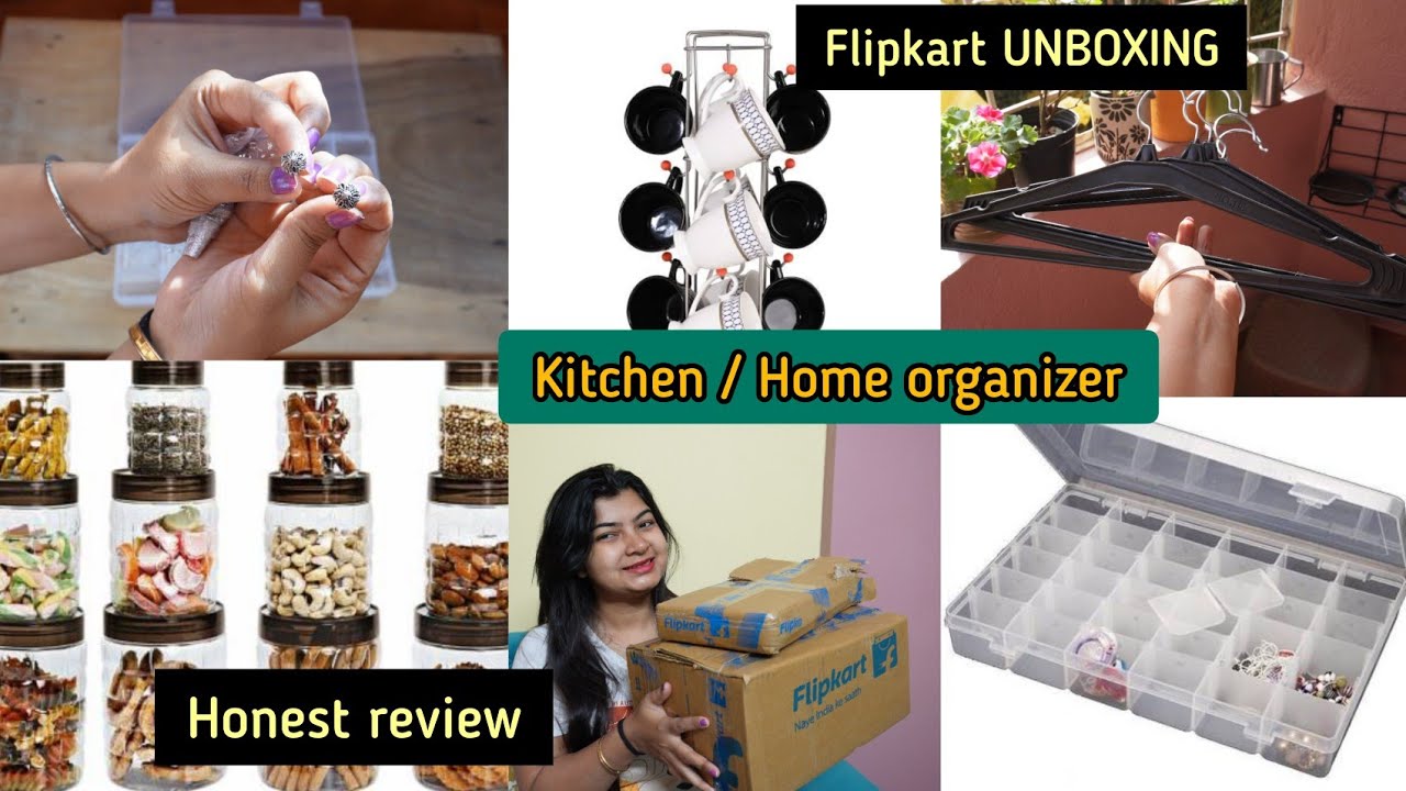 Kitchen & Home organizer from Flipkart | Unboxing in details | Indian ...