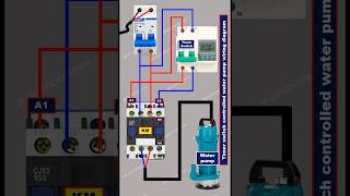 automatic water pump controller installation #electrician