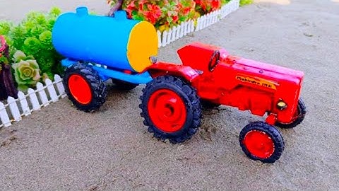 Diy Tractor Stuck In Mud With Parle G  Mini Science project Part 3 || @Farmer Villa  || @CS TOY