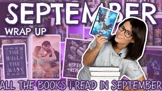 September Wrap Up (2023) // New Release Fantasy Romances & Dazzling Discoveries! 💖📚