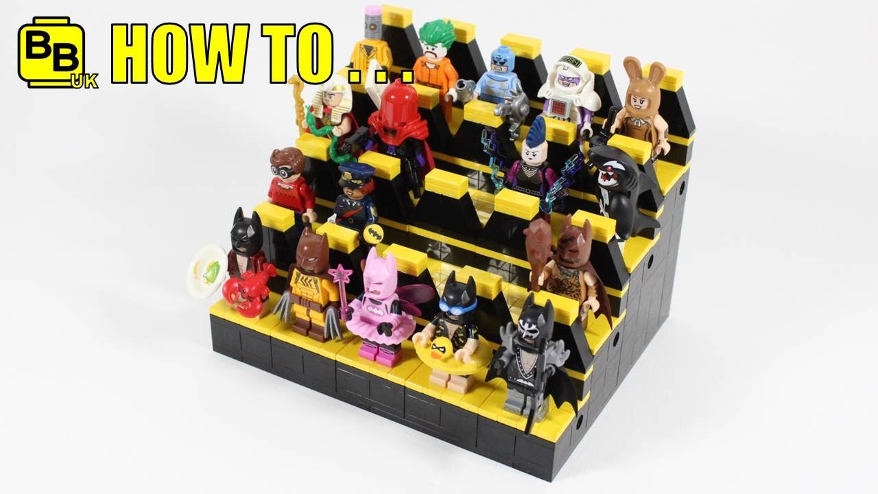 lego minifigure display stand