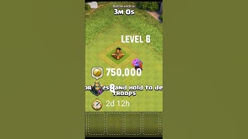 Level 1 to Max Mortar with animation, cost, time and Th level || Clash of Clans