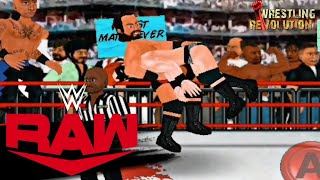 Drew McIntyre & Damian Priest vs. Bobby Lashley & Sheamus: Raw, Aug. 23, 2021 | Wrestling Revolution