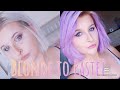 Blonde to pastel | Shrine drop it | Pastel Purple | Samantha Older