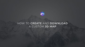 How to create and download a custom 3D map online - 3D-Mapper.com