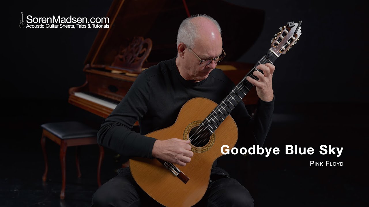 Goodbye Blue Sky (Pink Floyd) played by Soren Madsen - YouTube