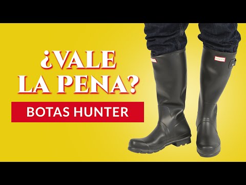 Video: ¿Las botas de agua Hunter vienen grandes?