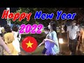 Happy New Year 2022 - So Crowded People Travelling To Vung Tau Square Midnight | ỐC Family