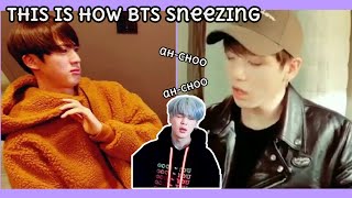 THIS IS HOW BTS SNEEZING  (BTS Sneezing Compilation)