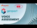 Genpact Voice Assessment| SquNik