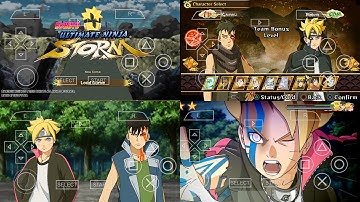 Naruto Ultimate Ninja Impact New Boruto Ninja Storm PPSSPP Android Gameplay And Preview