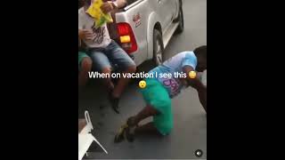 This is why you don’t nap on the     g edge of the van 😭😂”#travel #funny #shots #life