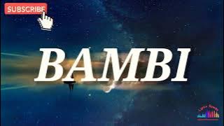 Jidenna - Bambi (lyrics) 🎶