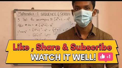 Sequence and series Engineering M1 Part-6