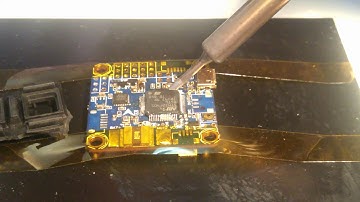 Trying to fix a faulty drone flight controller - Omnibus F4 Pro v3. Part 2