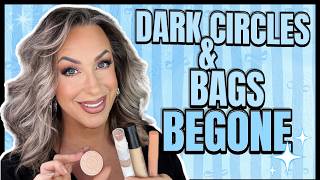 GET RID OF DARK CIRCLES & BAGS ! Pro Secrets To Make Them DISAPPEAR | Makeup Tutorial Over 50