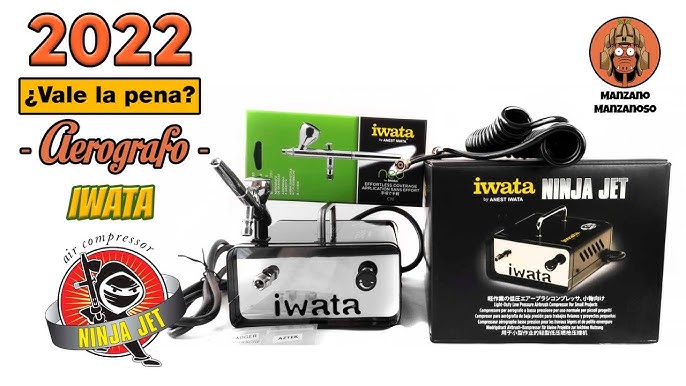 Iwata Ninja Jet Airbrush Compressor review 