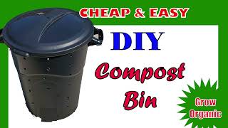 New Cheap and Easy DIY Compost Bin