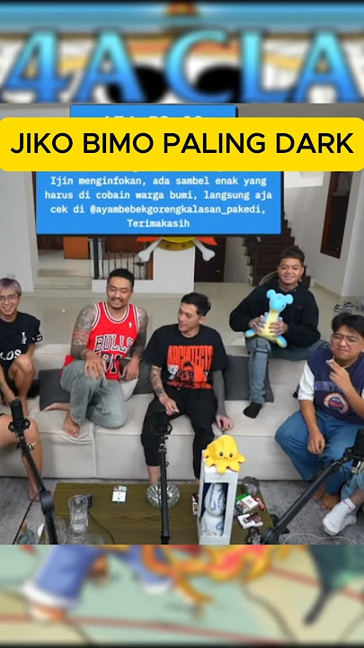 JIKO BIMO PD PALING DARK SEPANJANG MARAPTHON #yb #marapthon #bimopd