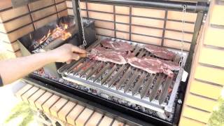 MOVELAR Pan American BBQ A product test, for the PAN AMERICAN modular barbecue, Argentinian barbecue style. Visit our website at: http://www.movelar.pt/